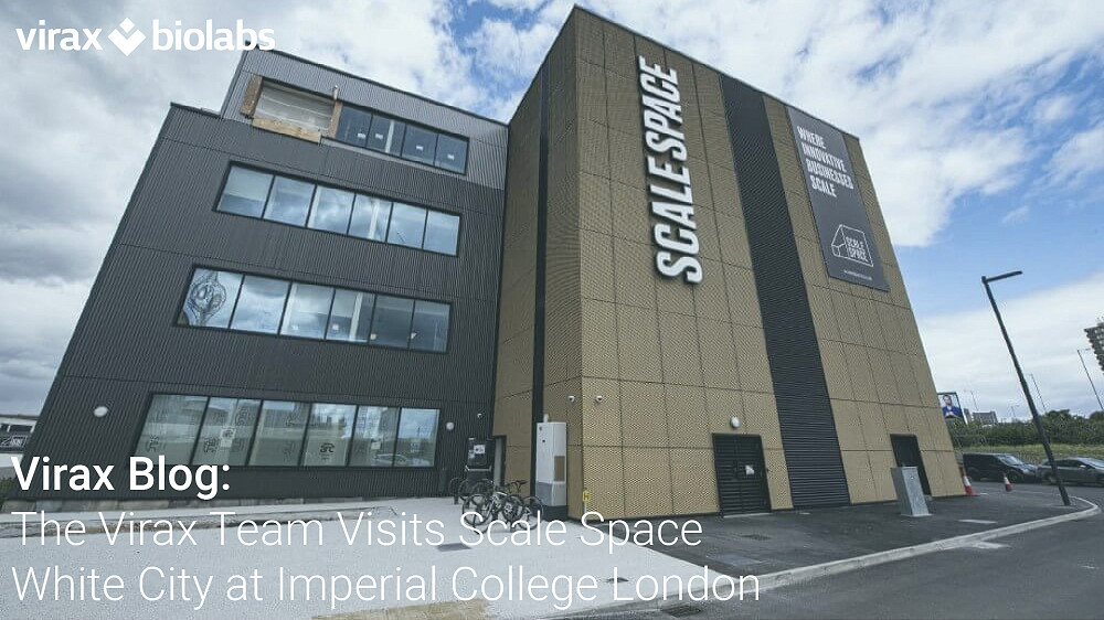 The Virax Team Visits its New Laboratory in Scale Space White City at Imperial College London
